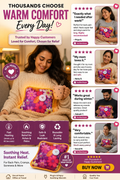 Rechargeable Heating Pad for Pain Relief